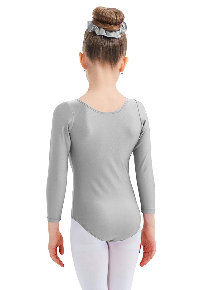 Speerise Girls Roundneck Long Sleeve Leotard