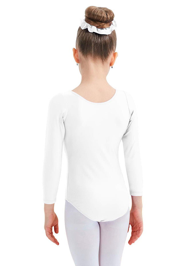 Speerise Girls Roundneck Long Sleeve Leotard
