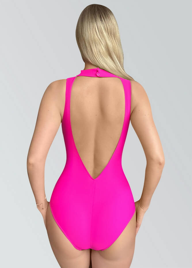 Low Cut Backless Ballet Leotards for Women