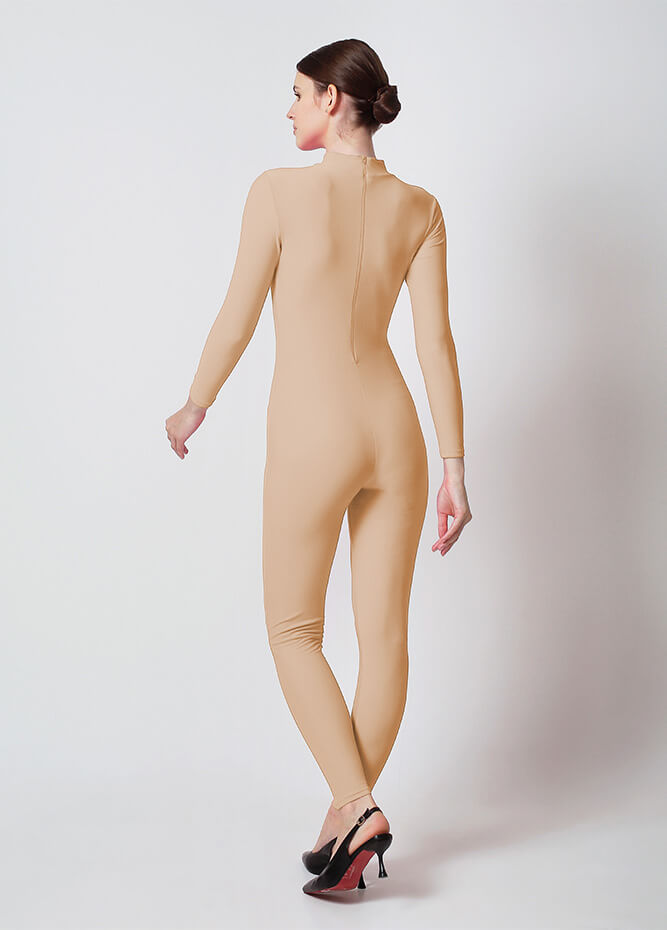Womens Turtleneck Long Sleeve Unitard