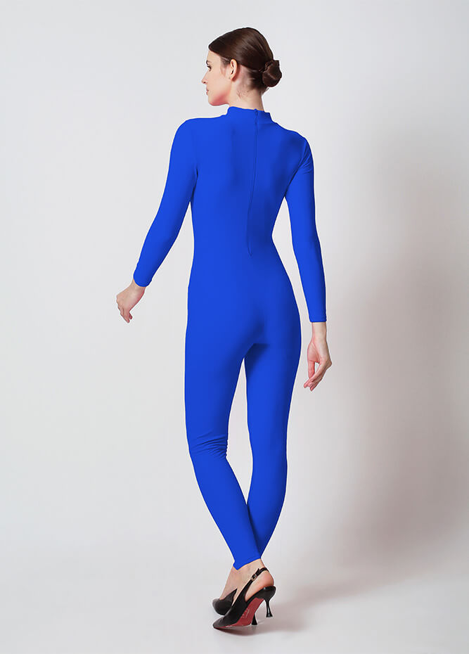 Womens Turtleneck Long Sleeve Unitard