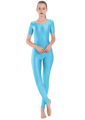 Speerise 3/4 Sleeve Unitard Spandex Jumpsuit