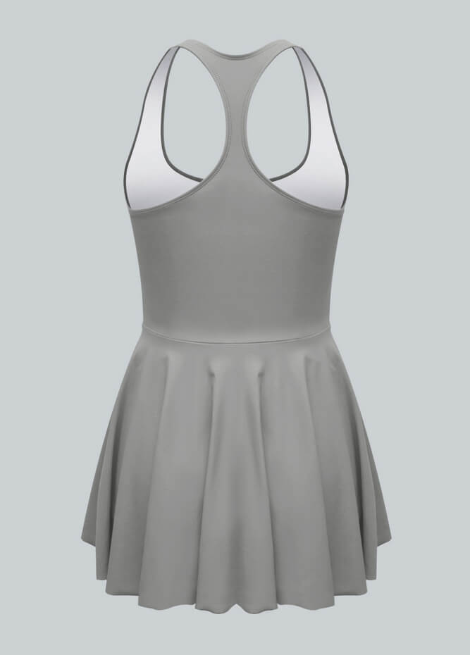 2-in-1 Athletic Dress With Detached Shorts