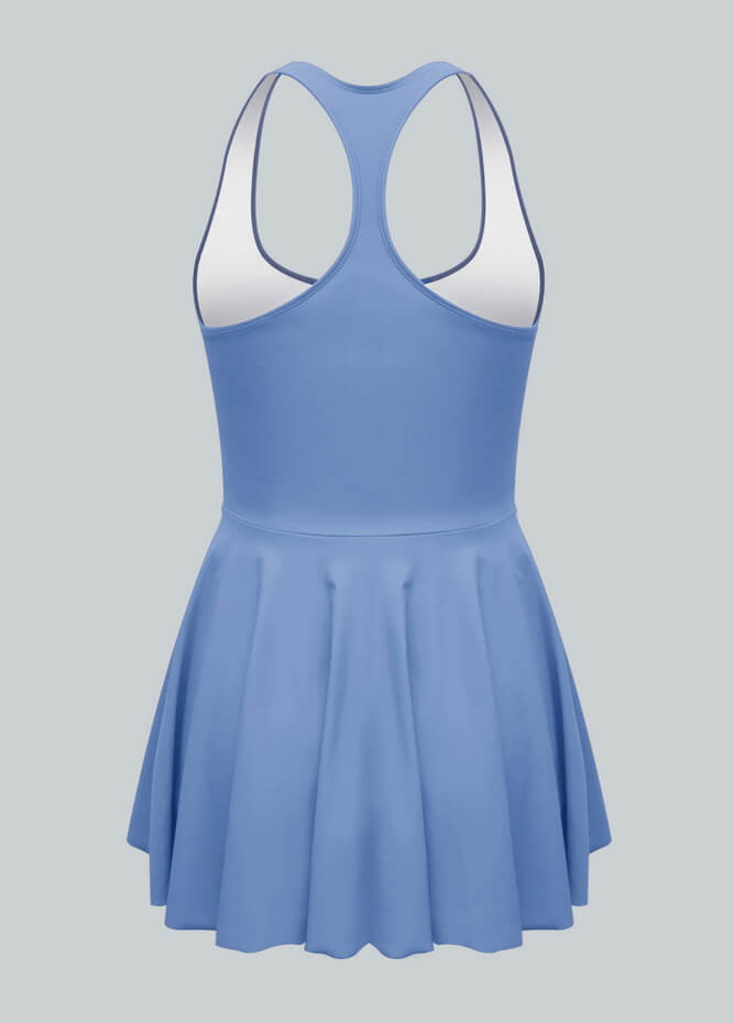 2-in-1 Athletic Dress With Detached Shorts