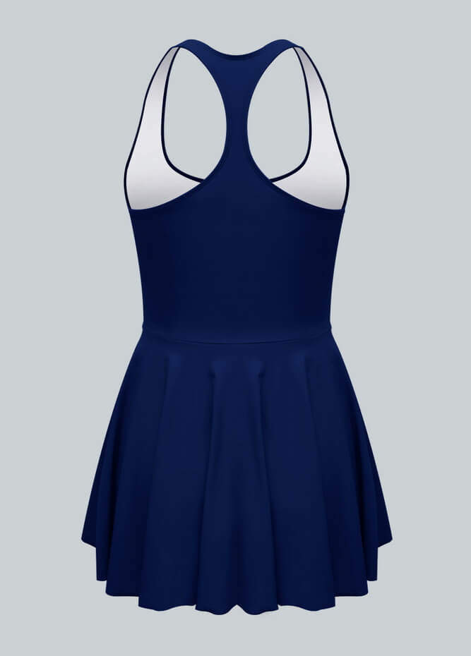 2-in-1 Athletic Dress With Detached Shorts