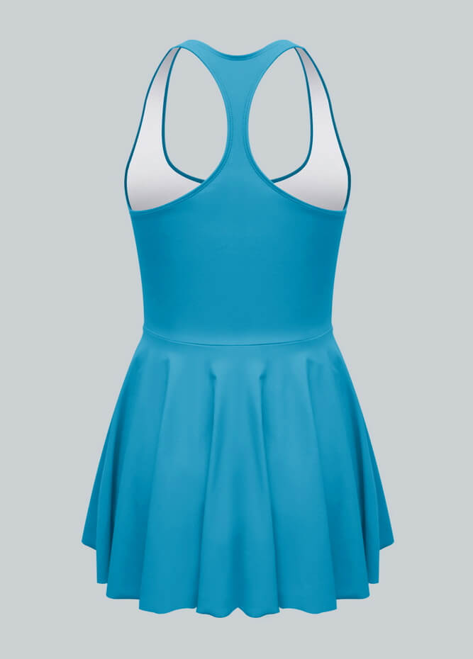 2-in-1 Athletic Dress With Detached Shorts