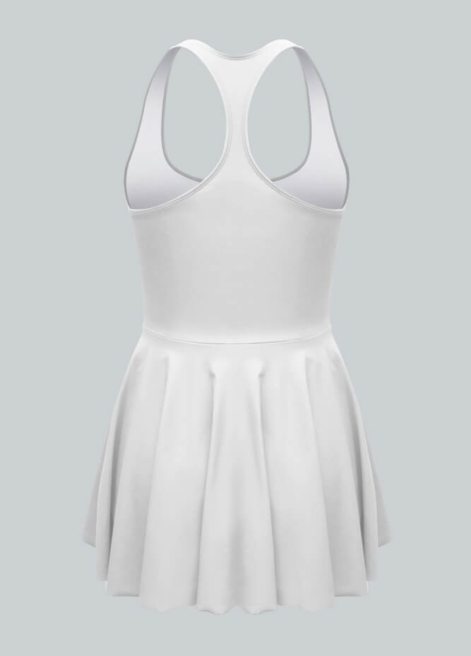 2-in-1 Athletic Dress With Detached Shorts