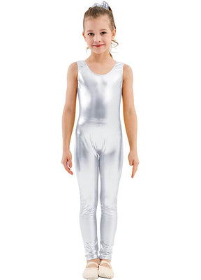 Girls 80s Barbie Costume Tank Unitard