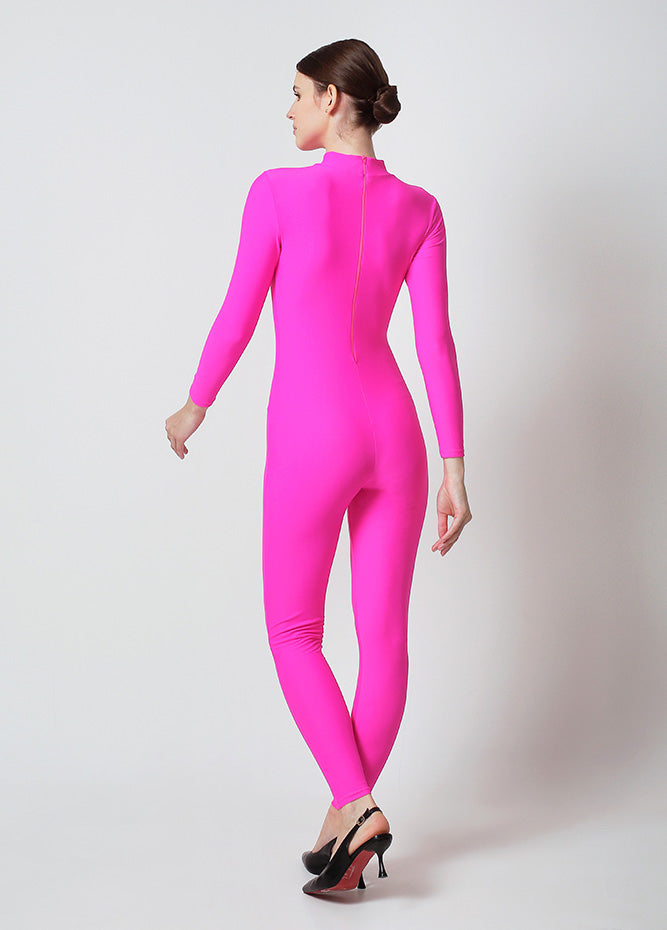 Womens Turtleneck Long Sleeve Unitard