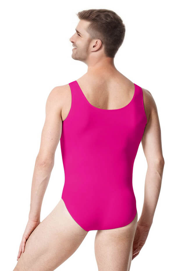 Mens Tank Scoop Neck Ballet Leotard