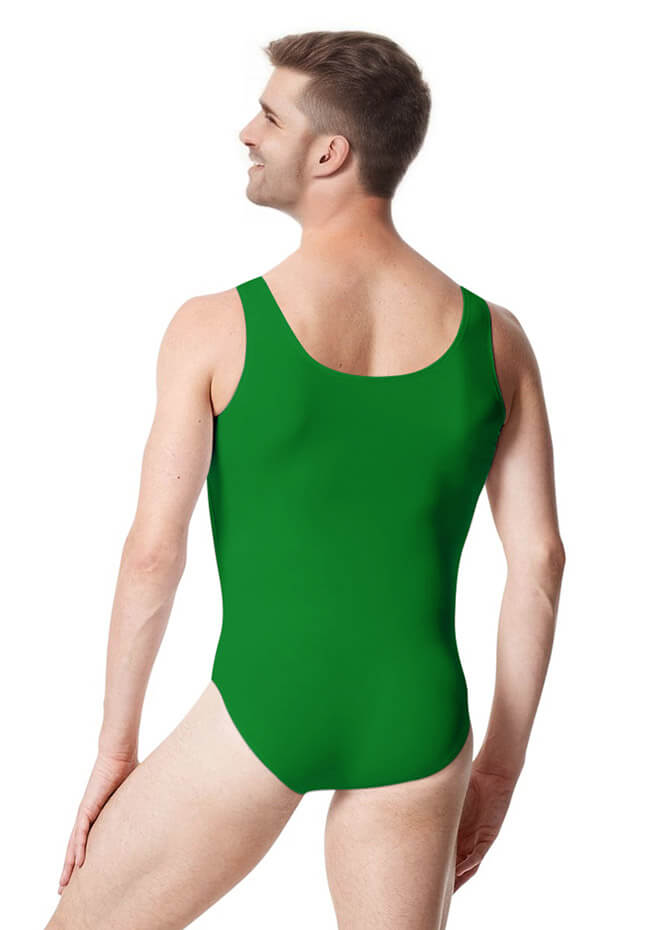 Mens Tank Scoop Neck Ballet Leotard