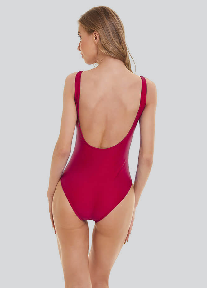 Retro 80s/90s Low Back Leotard
