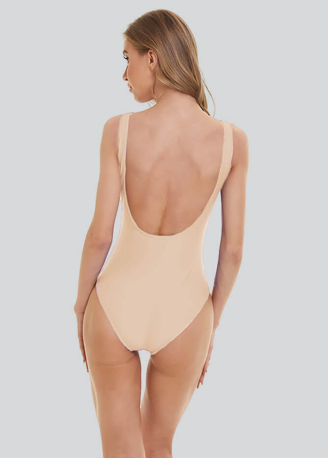 Retro 80s/90s Low Back Leotard