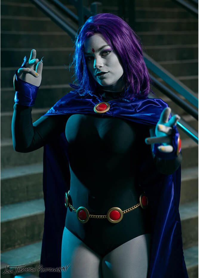Titans-Raven Cosplay Costume Halloween