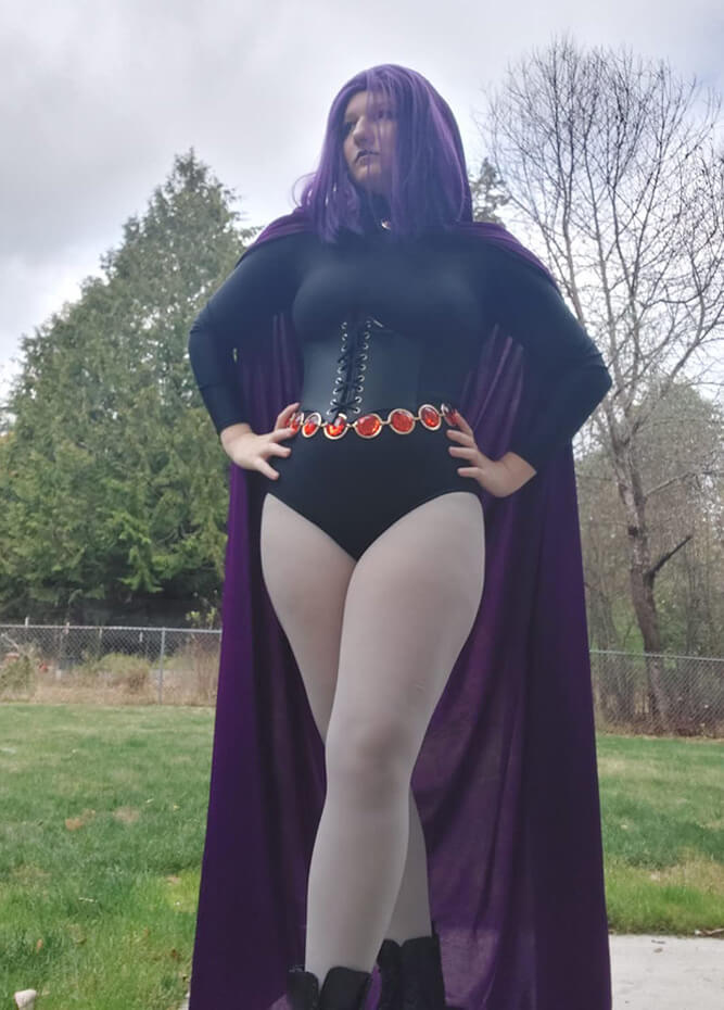 Titans-Raven Cosplay Costume Halloween