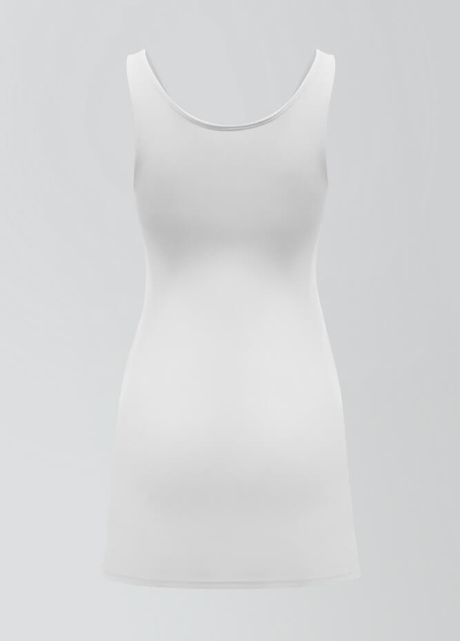 2-in-1 Tank Active Dress With Attached Shorts