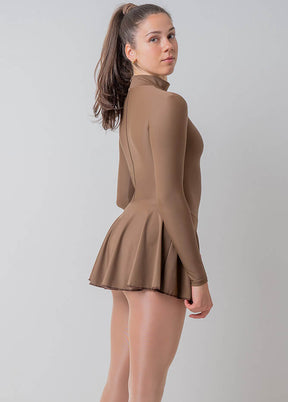 Speerise Women Dance Leotard with Skirt