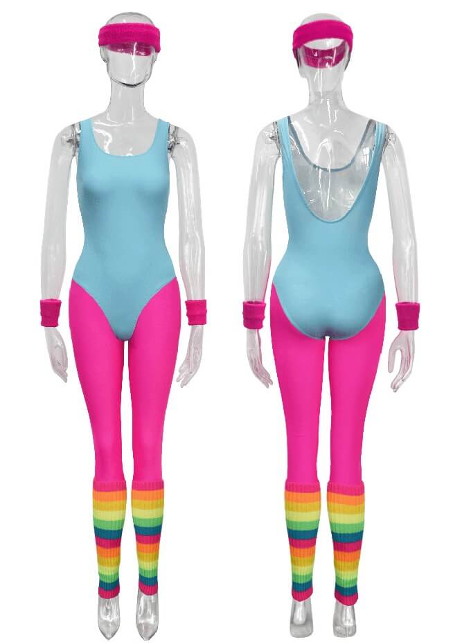 Barbie Basic Costume Spandex Tank Unitard