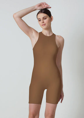 Womens Halter Neck Short Jumpsuit Romper