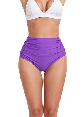 Womens Ruched Tummy Control Bottoms