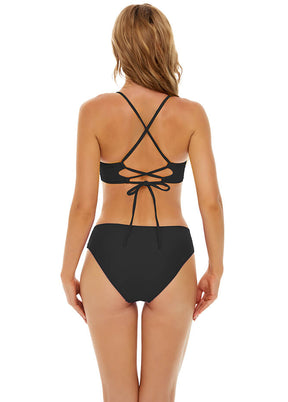 Chic Strappy Designed Sexy Cheeky Bottoms