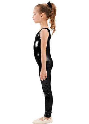 Girls 80s Barbie Costume Tank Unitard