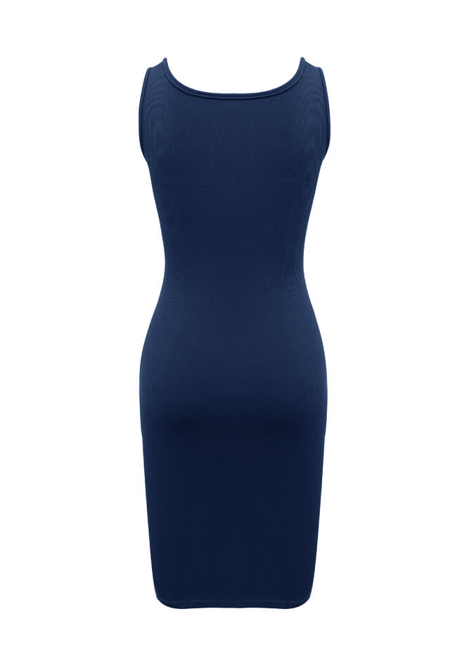Ribbed Bodycon Midi Dresses