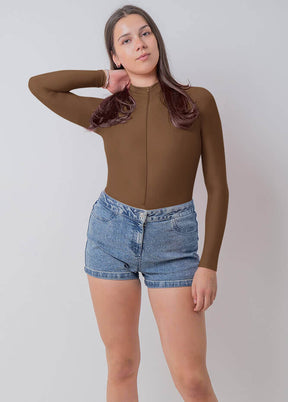 Speerise Ladies Zip Front Leotard