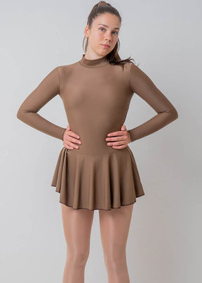 Speerise Women Dance Leotard with Skirt