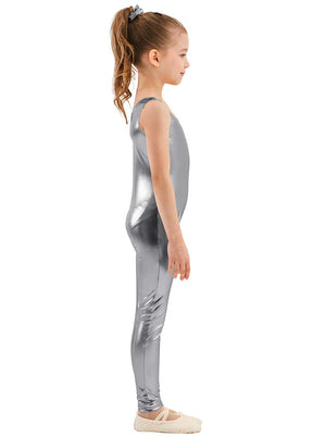Girls 80s Barbie Costume Tank Unitard