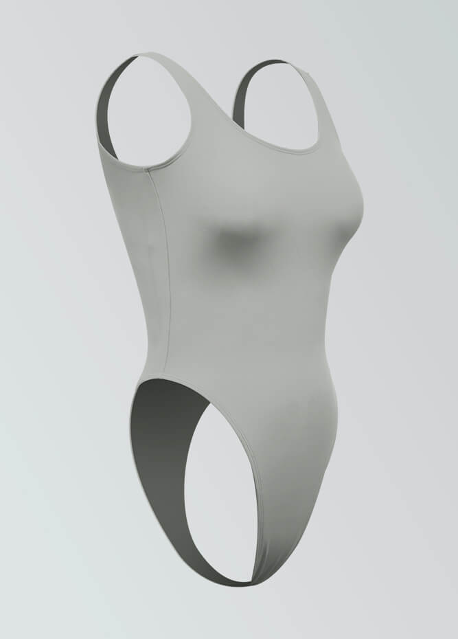 Womens High Cut Thong Spandex Leotard