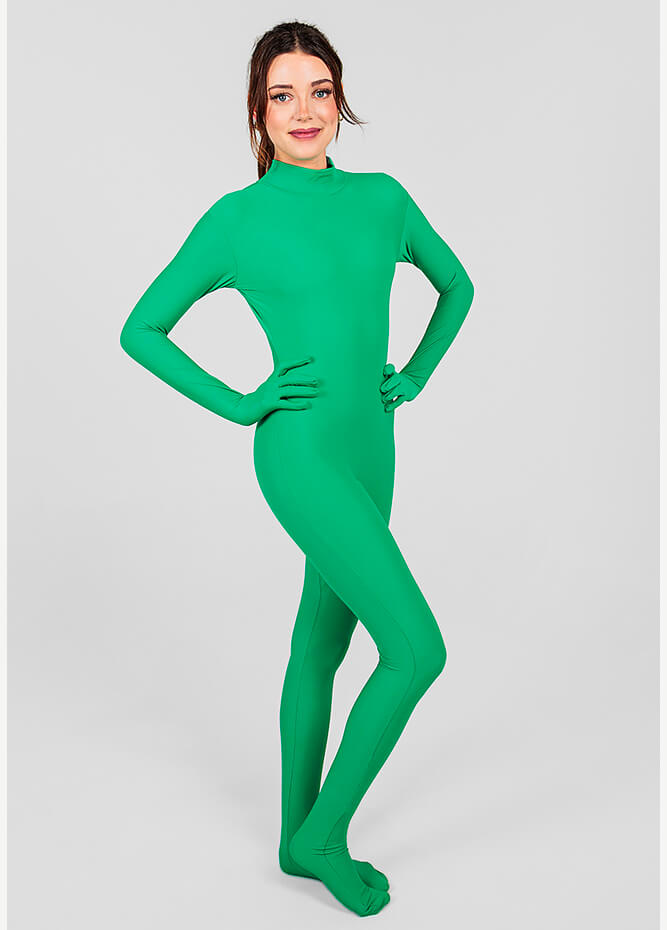 High Neck Full Body Unitard Costumes