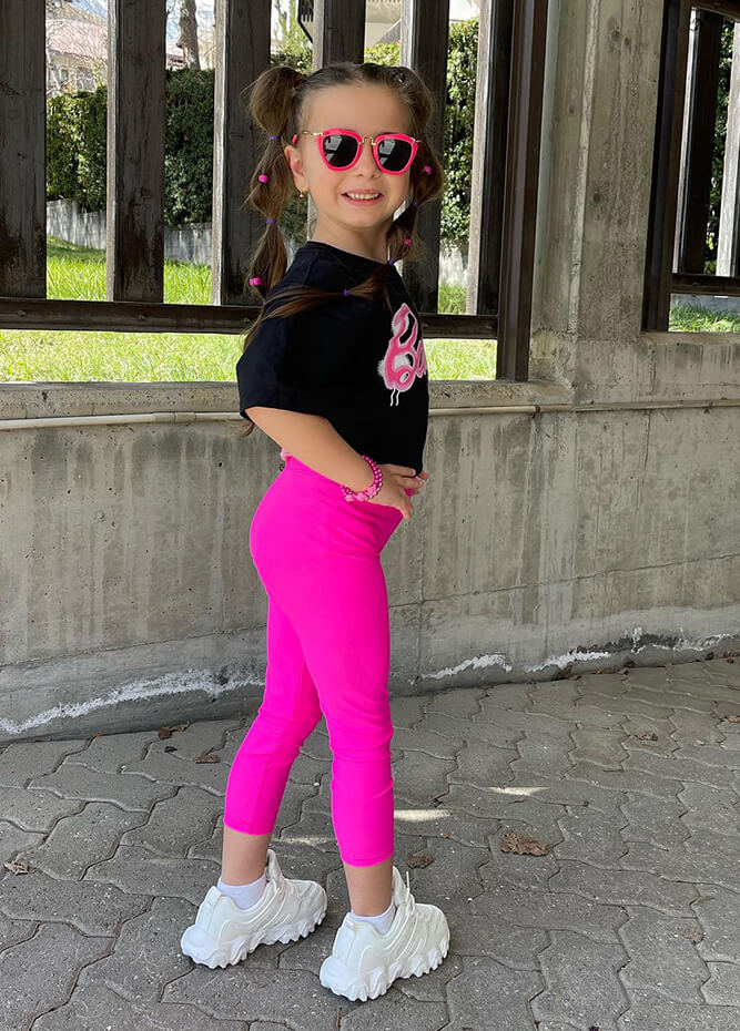 Speerise Teen Athletic Dance Leggings Workout Tight