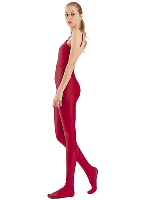 Speerise Womens Camisole Footed Unitard