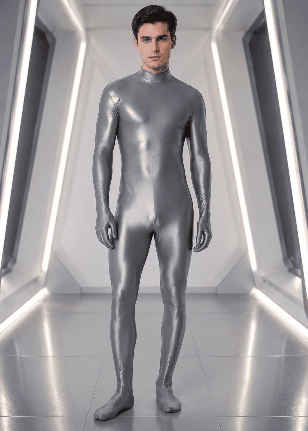 Mens Full Body Costume Spandex Unitard