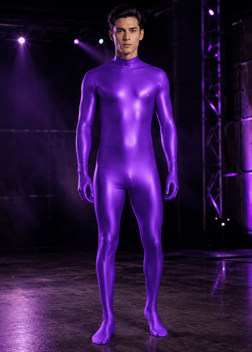 Mens Full Body Costume Spandex Unitard