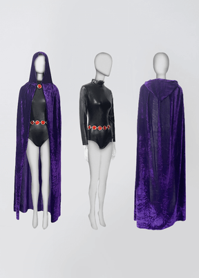 Metallic Raven Cosplay Halloween Costume