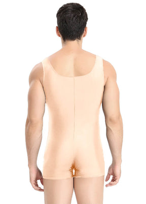 Speerise Mens Biketard Spandex Short Tank Unitard