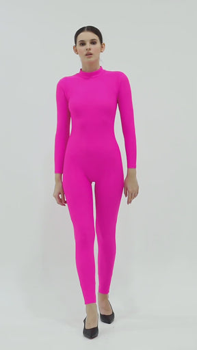 Speerise Turtleneck Long Sleeve Unitard