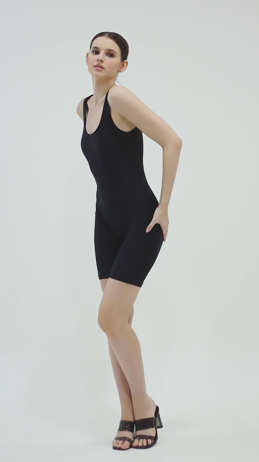 black short jumpsuits for women