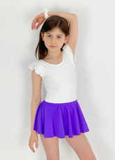Girls Classic Ballet Dance Leotard Skirt