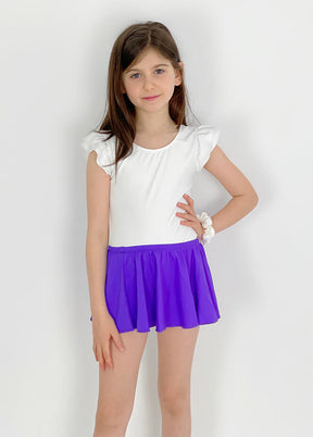 Girls Classic Ballet Dance Leotard Skirt