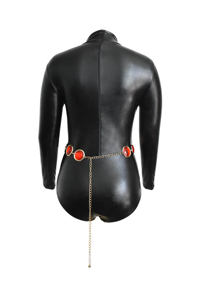 Metallic Raven Cosplay Halloween Costume
