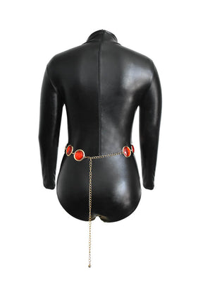 Metallic Raven Cosplay Halloween Costume