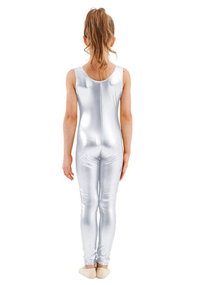 Girls 80s Barbie Costume Tank Unitard