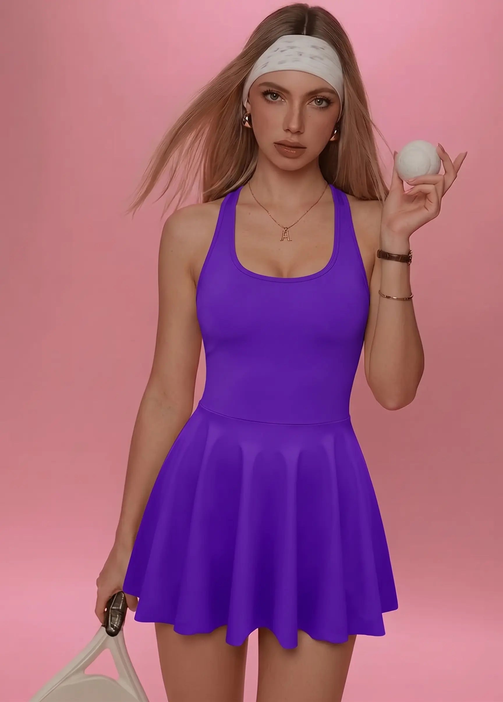 2-in-1 Athletic Dress Set | Detached Shorts for Easy Convenience
