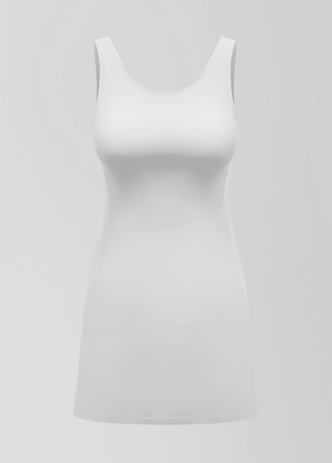2-in-1 Tank Active Dress With Attached Shorts