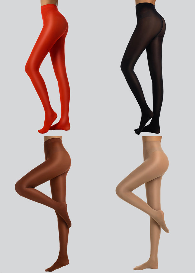 4 Pairs Pantyhose Shaping Dance Stockings Tights 40D