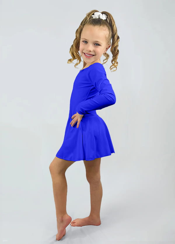 Speerise Long Sleeve Ballet Dance Leotard with Skirt