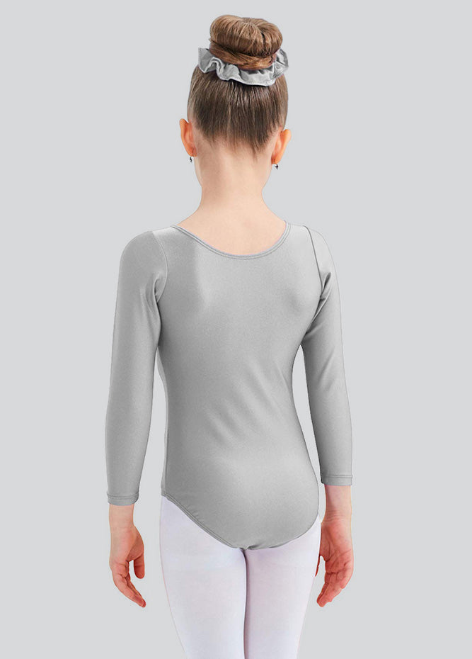 Speerise Girls Roundneck Long Sleeve Leotard